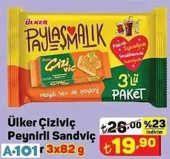 ÜLKER ÇİZİVİÇ PEYNİRLİ SANDVİÇ KRAKER